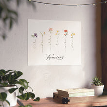 PRINT – Personalized Wild Flower Bed