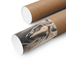 Whimsical Horse Painting - Print Poster