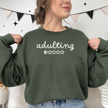 Adulting – Crewneck Sweatshirt