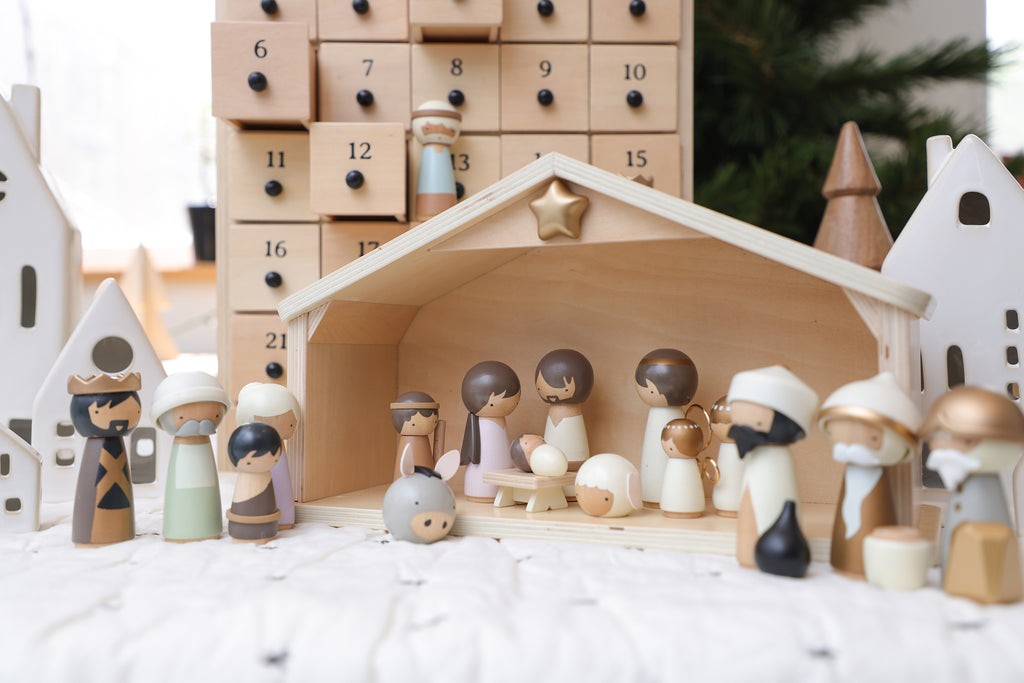 The Rescuer Nativity Advent Set 33 Pieces Story Of This Life The rescuer nativity advent set 33 pieces story of this life