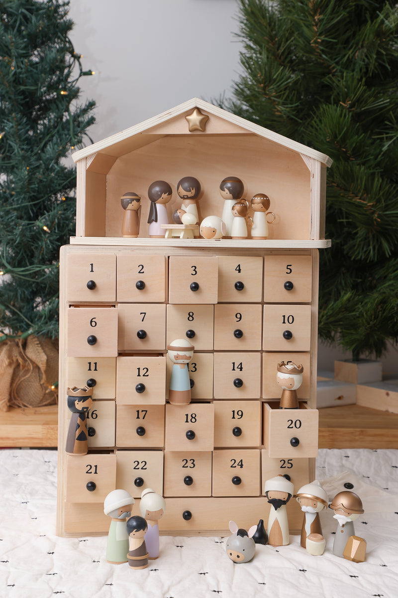 PRE ORDER 2025 The Rescuer Nativity Advent Set 33 Pieces Story Pre order 2025 the rescuer nativity advent set 33 pieces story