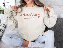 Adulting – Crewneck Sweatshirt