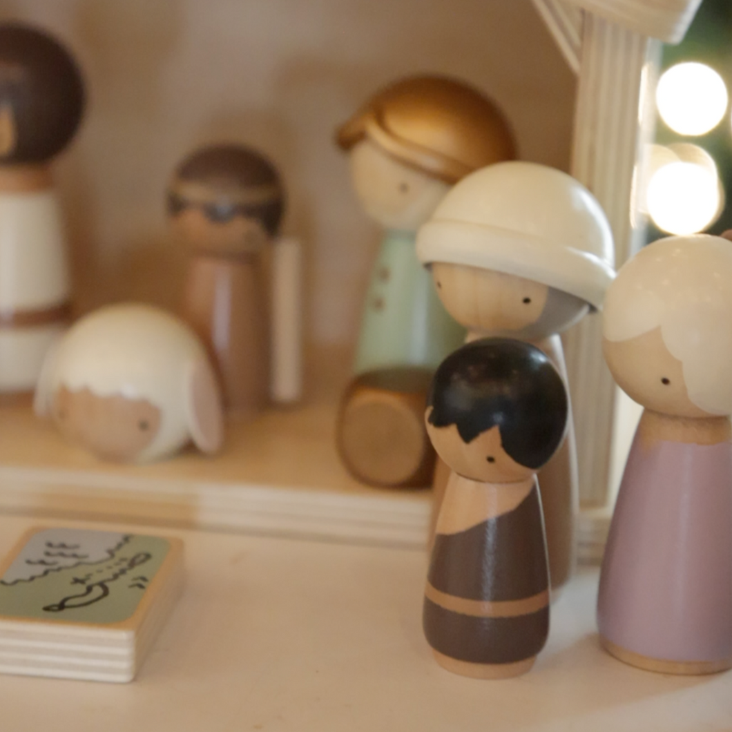 The rescuer nativity advent set 2024 presale story of this life