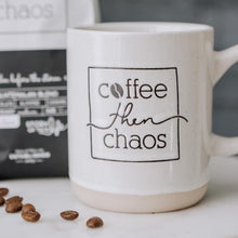 Ceramic Mug – Coffee Then Chaos